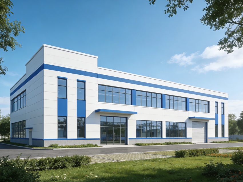 六安廠房裝修：電子光學(xué)車間凈化工程